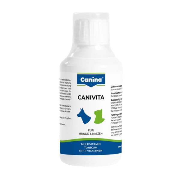 CANINA CANIVITA papildbarība suņiem, kaķiem Vitamīnu toniks 250ml